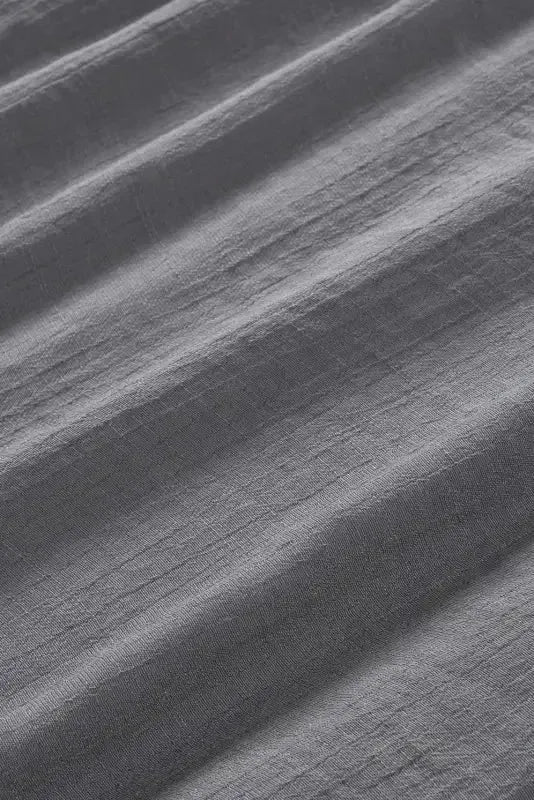 Pink Tiered Ruffled Drawstring V Neck Top - Fashionfitz