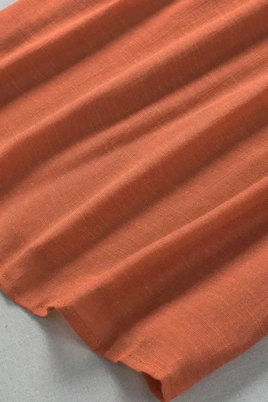 Pink Tiered Ruffled Drawstring V Neck Top - Fashionfitz