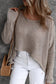 Pirouette slouchy dolman sleeve high low sweater - & cardigans