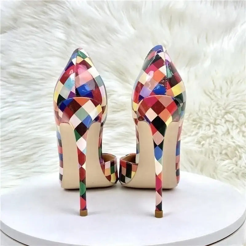 Pixel high heels stiletto shoes - pumps