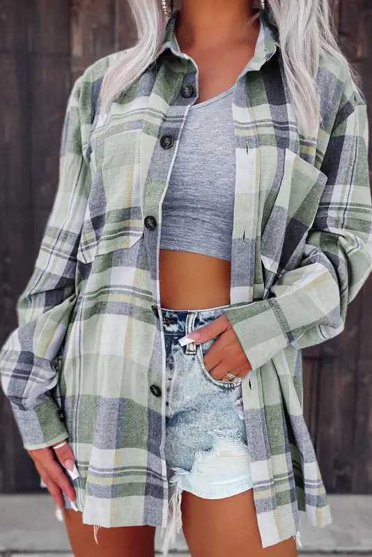 Classic plaid shirt for women by fashionfitz