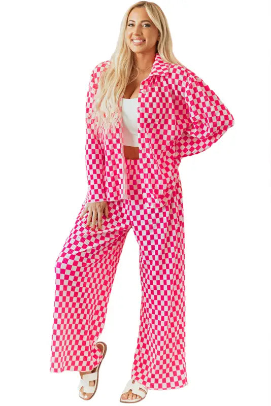 Plaid perfection pajama set | women’s pajamas | fashionfitz