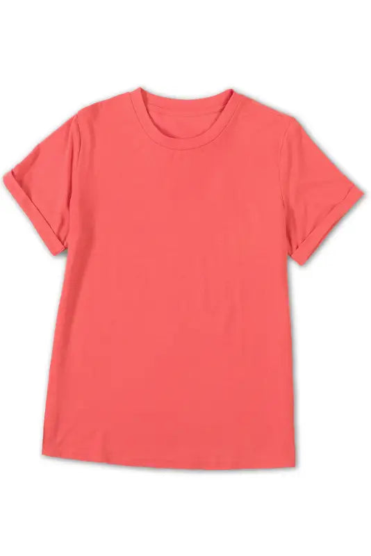 Plain crew neck t-shirt - t-shirts