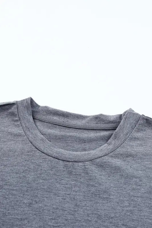 Plain crew neck t-shirt - t-shirts