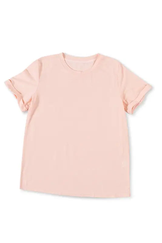 Plain crew neck t-shirt - t-shirts