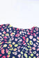 Plus Size Leopard Colorblock Short Sleeve Top - Fashionfitz