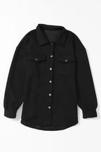 Plus Size Textured Jacket - Fashionfitz