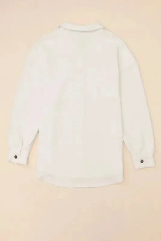 Plus Size Textured Jacket - Fashionfitz