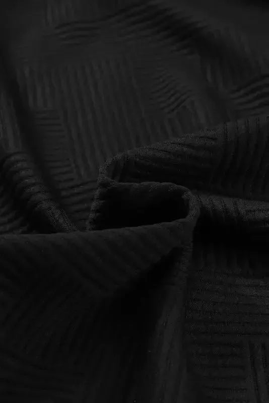 Plus Size Textured Jacket - Fashionfitz