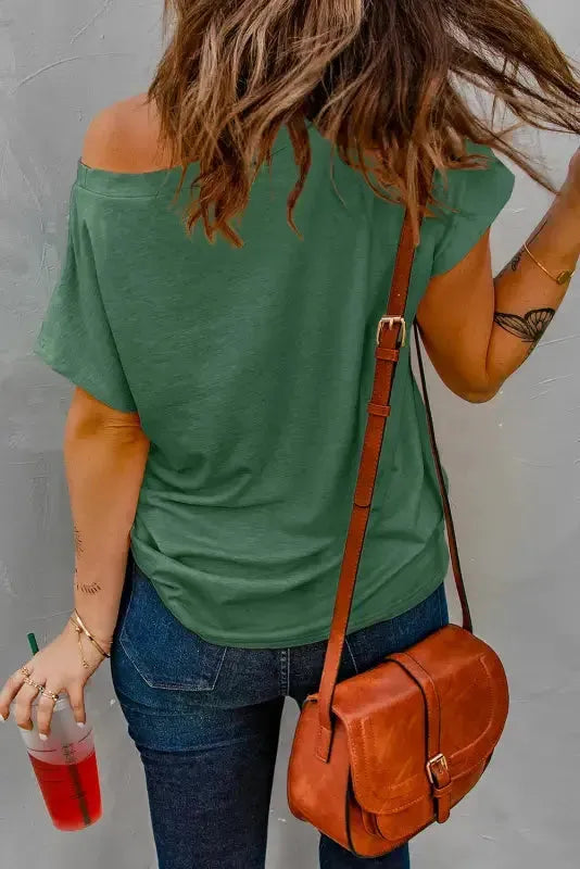 Pocket Tee with Side Slits - Fashionfitz