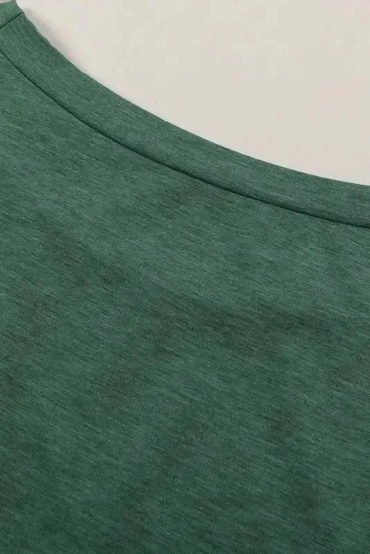 Pocket Tee with Side Slits - Fashionfitz