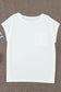 Pocket tee with side slits - t-shirts