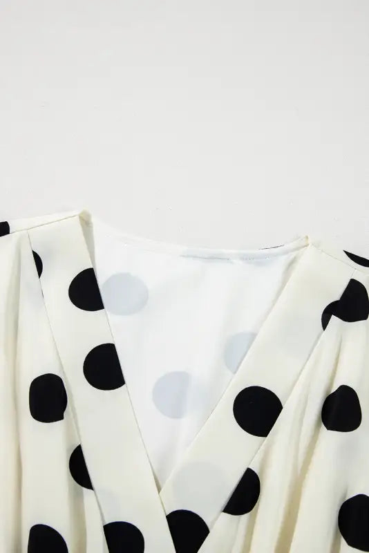 Polka dot mini dress | fashionfitz