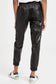 Posh trotter faux leather pants | pu joggers