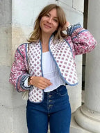 Pretty Me Reversible Cotton Coat - Fashionfitz