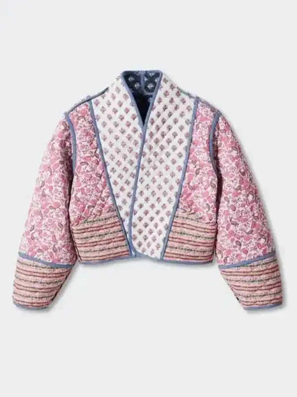 Pretty Me Reversible Cotton Coat - Fashionfitz