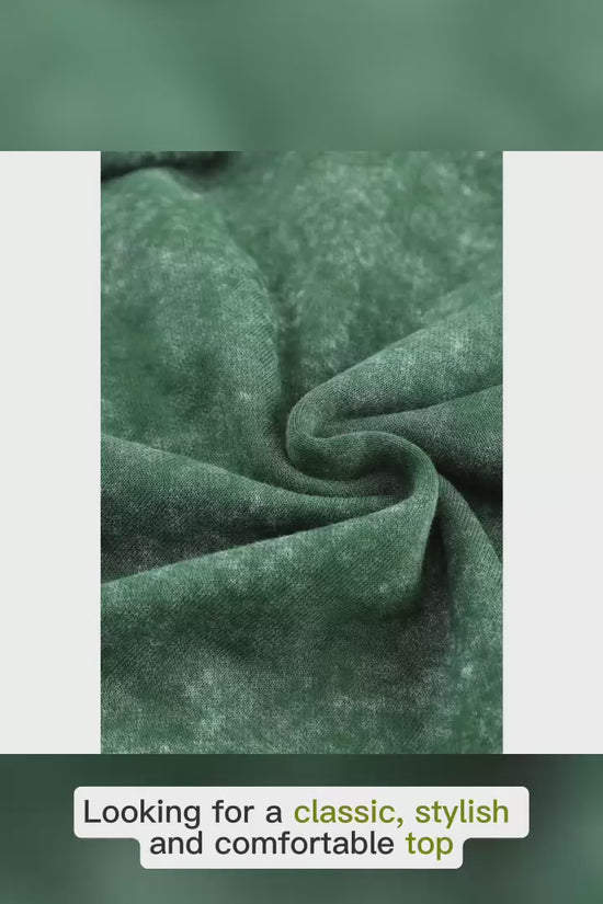 Vintage Washed Button Shacket Jacket