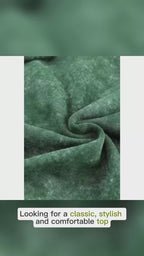 Vintage Washed Button Shacket Jacket