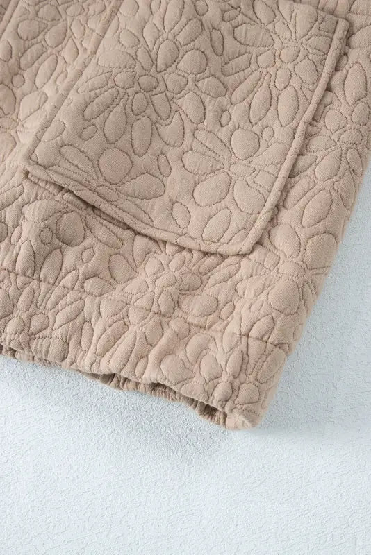 Provence rose quilted jacket | women’s jackets | fashionfitz