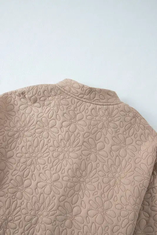 Provence rose quilted jacket | women’s jackets | fashionfitz