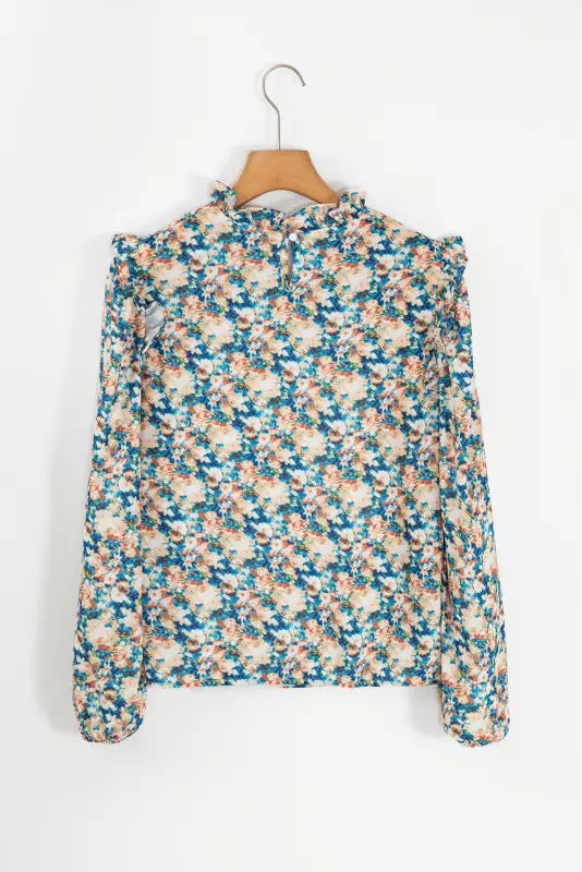 Puff sleeve petals blouse | women’s tops | fashionfitz