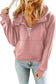 Quarter zip kangaroo pocket hoodie | cozy hoodies | fashionfitz