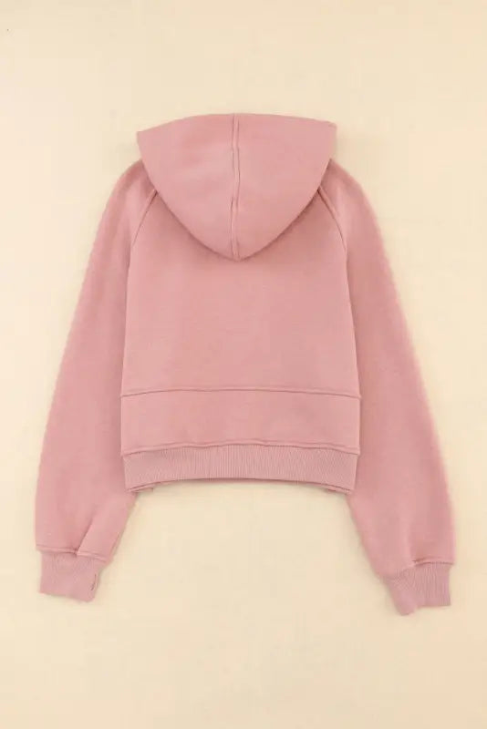 Quarter zip kangaroo pocket hoodie | cozy hoodies | fashionfitz