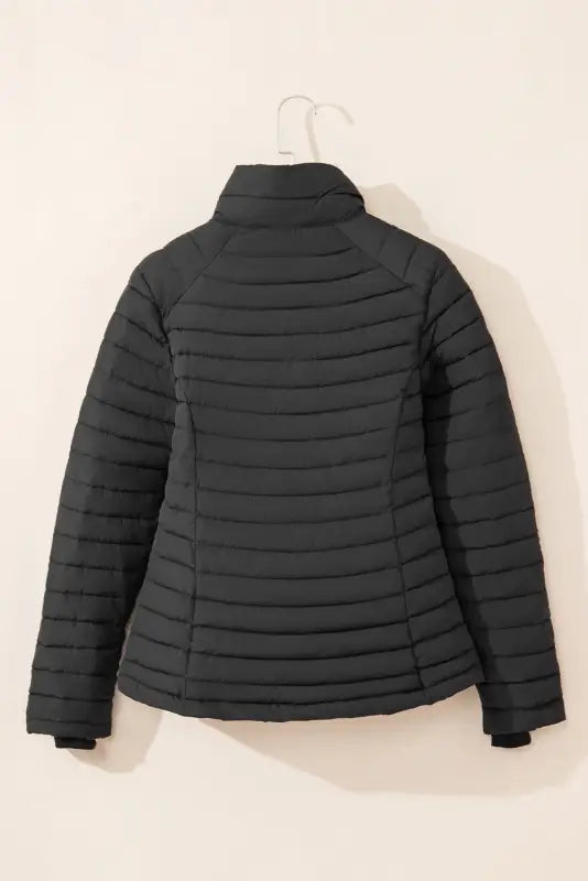 Quilted sport puffer jacket - windproof waterproof | fashionfitz