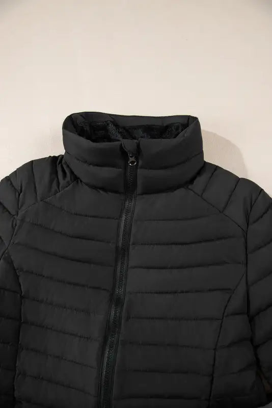 Quilted sport puffer jacket - windproof waterproof | fashionfitz