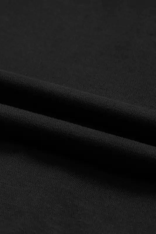 Black raw edge exposed seam full zip hoodie - sweatshirts & hoodies