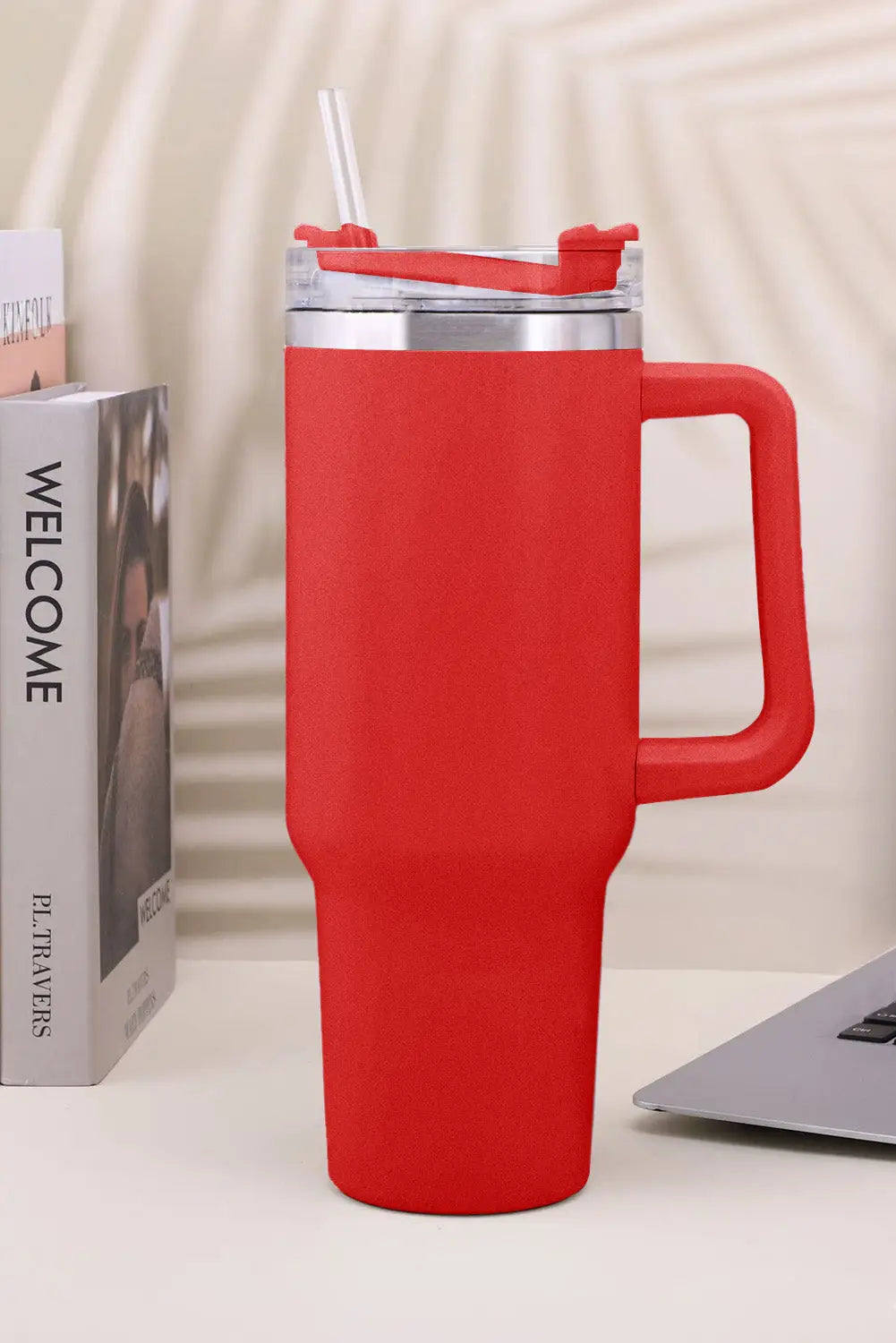 Red 304 stainless steel double insulated cup - one size / stainless steel - tumblers