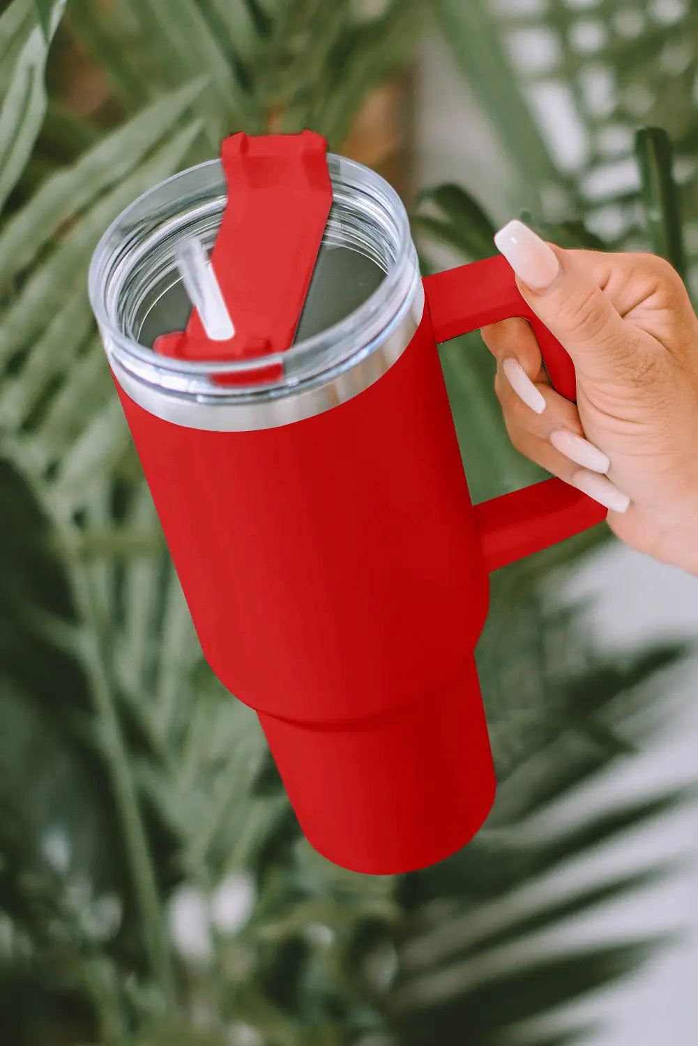 Red 304 stainless steel double insulated cup - one size tumblers