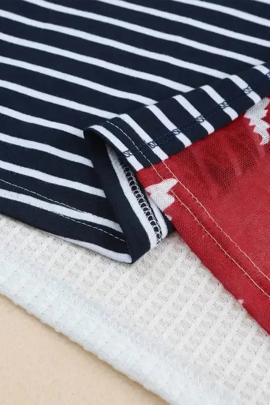 Red American Flag Stars and Stripes Tank Top - Fashionfitz