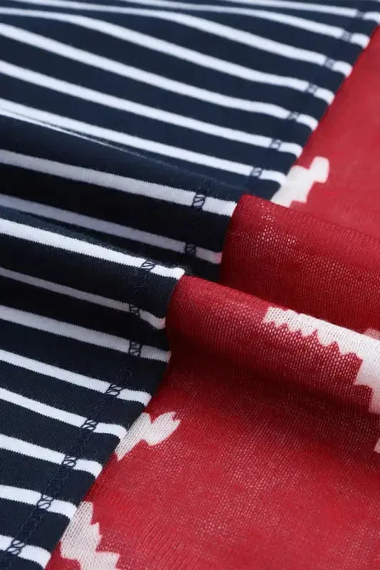 Red American Flag Stars and Stripes Tank Top - Fashionfitz