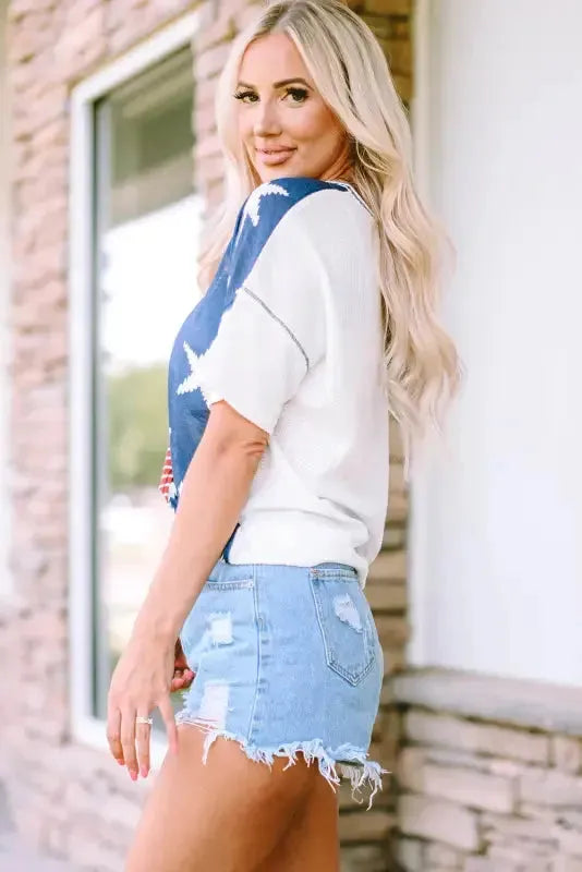 Red American Flag Stars and Stripes Tank Top - Fashionfitz