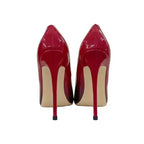 Back view of Red-Black Gradient High Heels Stilettos showing slim stiletto heels and seamless gradient design. Ideal for stylish evening outfits.