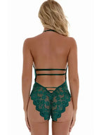 Red Passion Lace Teddy Lingerie - Fashionfitz