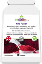 Red Punch - Beetroot and Cherry Supplement - Fashionfitz