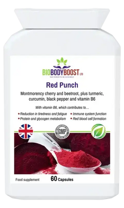 Red Punch - Beetroot and Cherry Supplement - Fashionfitz