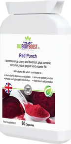 Red Punch - Beetroot and Cherry Supplement - Fashionfitz