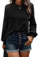 Red sequin mardi gras lace raglan sleeve plus size pullover - graphic