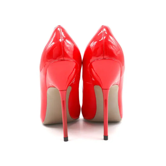 Red special thin heel stiletto shoes - pumps