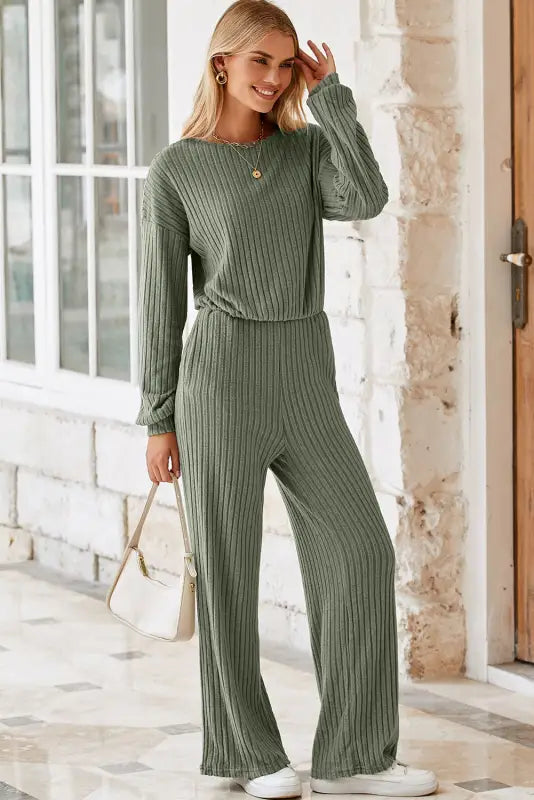 Refined beauty knit jumpsuit | women’s jumpsuits | fashionfitz