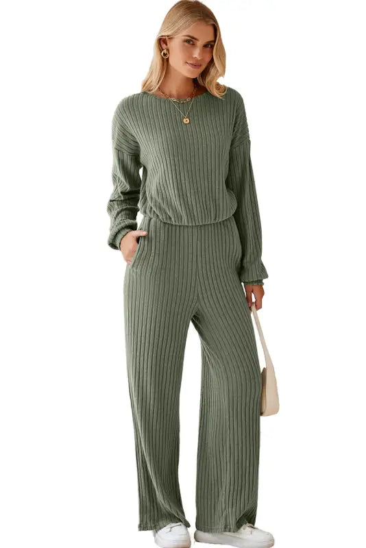 Refined beauty knit jumpsuit | women’s jumpsuits | fashionfitz