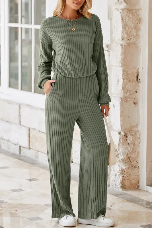 Refined beauty knit jumpsuit | women’s jumpsuits | fashionfitz