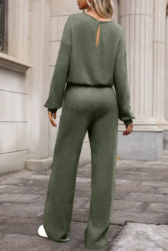 Refined beauty knit jumpsuit | women’s jumpsuits | fashionfitz