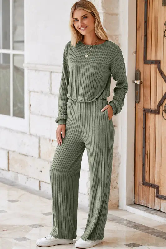 Refined beauty knit jumpsuit | women’s jumpsuits | fashionfitz