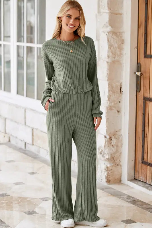 Refined beauty knit jumpsuit | women’s jumpsuits | fashionfitz