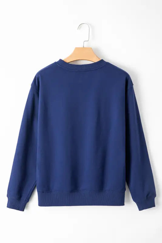 Relaxed fit terry sweatshirt | fashionfitz