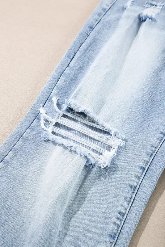 Retro radiance jeans | distressed & flared | fashionfitz